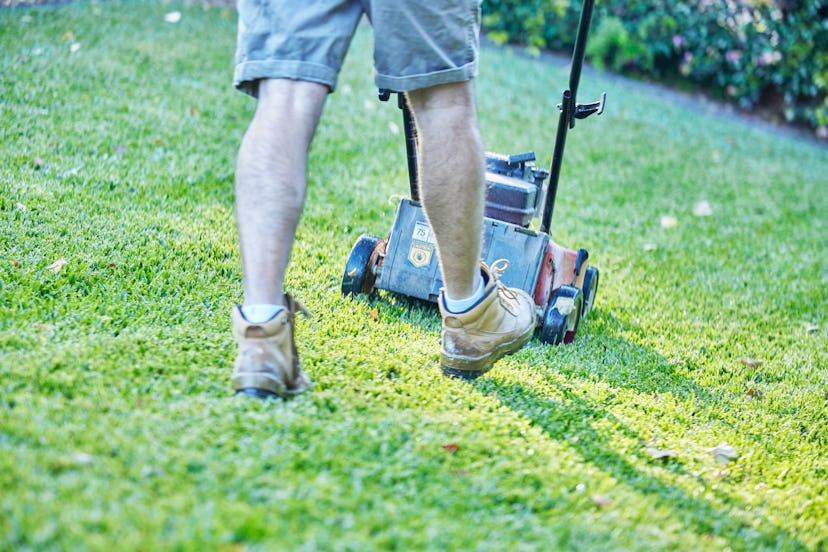A Reddit user said her husband would rather mow the lawn than spend time with his children.