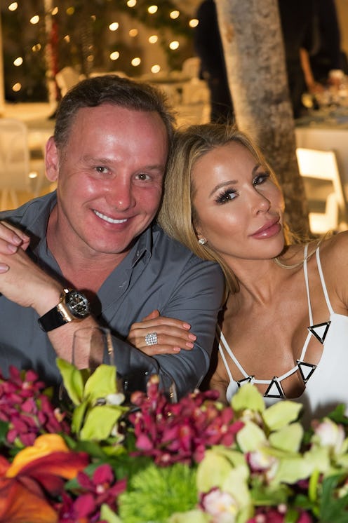 MIAMI, FL - MAY 16: Lenny and Lisa Hochstein attend the Haute Living Miami's Annual Haute 100 Dinner...