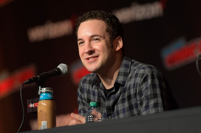NEW YORK, NY - OCTOBER 05: Ben Savage speaks onstage at the Boy Meets World 25th Anniversary Reunio...