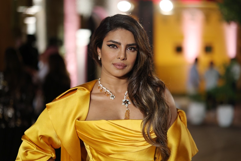 JEDDAH, SAUDI ARABIA - DECEMBER 02: Priyanka Chopra attends the "Women in Cinema" red carpet during ...