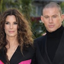 Sandra Bullock and Channing Tatum attend the UK Special Screening of "The Lost City" at Cineworld Le...