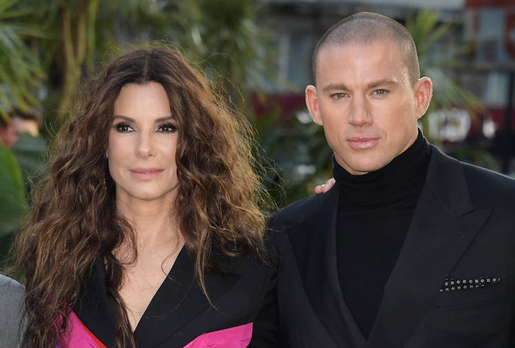 Sandra Bullock and Channing Tatum attend the UK Special Screening of "The Lost City" at Cineworld Le...