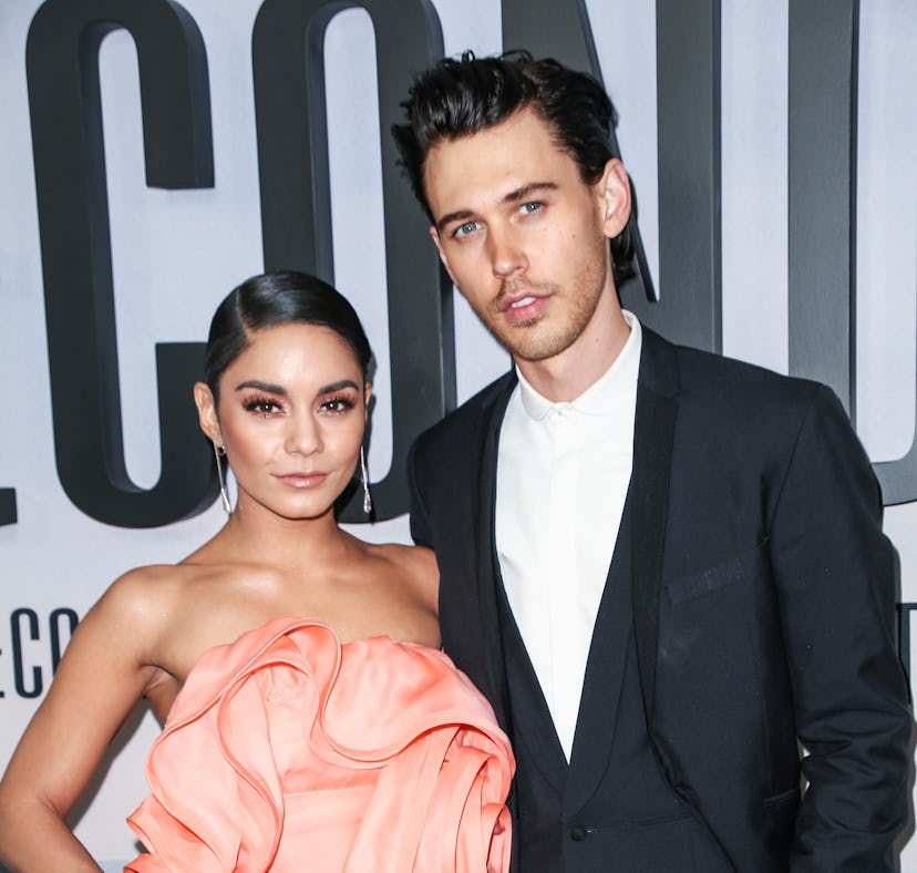 Vanessa Hudgens' reaction to Austin Butler's Elvis voice was shady.