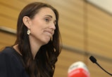 NAPIER, NEW ZEALAND - JANUARY 19: New Zealand Prime Minister Jacinda Ardern announces her resignatio...