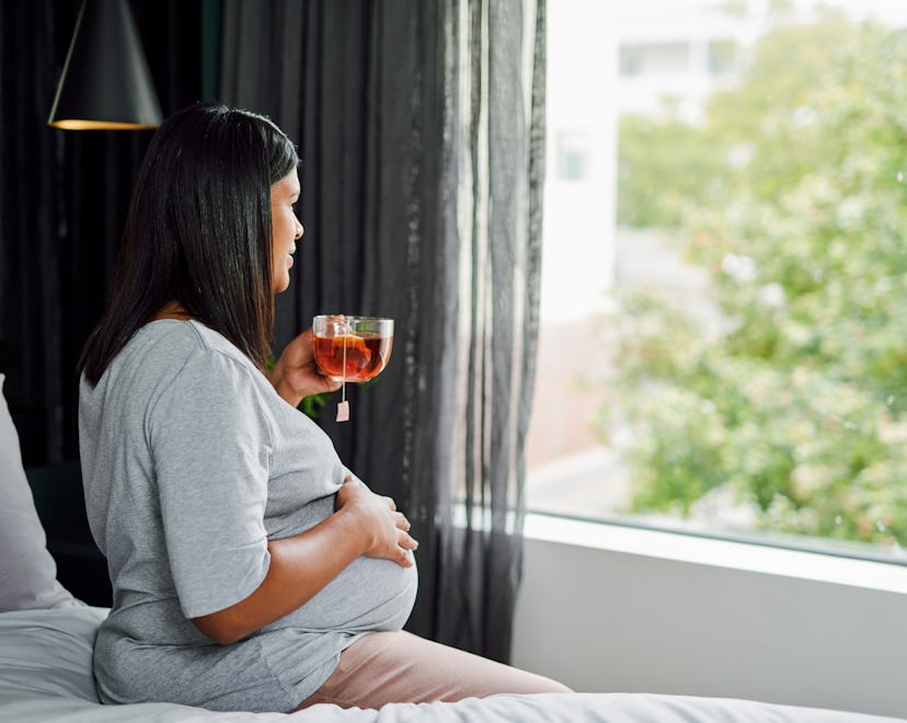 Raspberry leaf tea is a popular choice during pregnancy, but here's what you should know about its s...