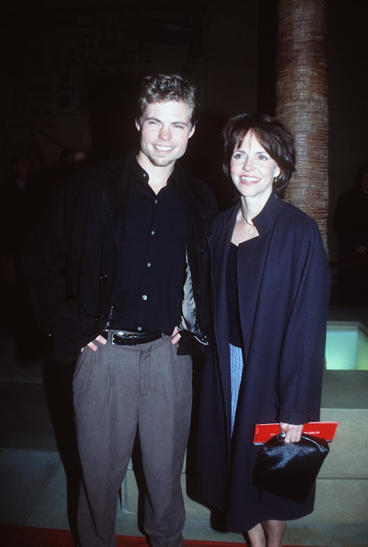 378096 01: 3/8/1999 Hollywood, CA Sally Field and Elijah Craig at the world premiere of "The Rage: C...