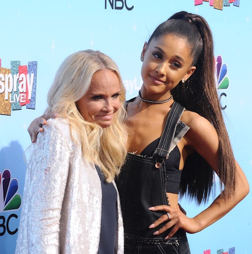 Ariana Grande & Kristin Chenoweth sing classic 'Wizard Of Oz' song in TikTok. Photo by Jason LaVeris...