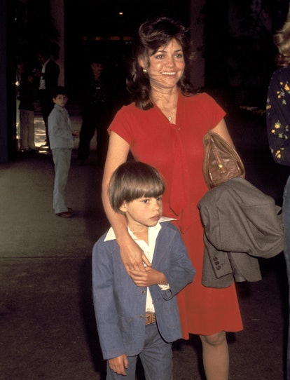 Sally Field and Son Peter Craig during Sally Field Sighted at Beverly Hills Hotel - April 17, 1977 a...