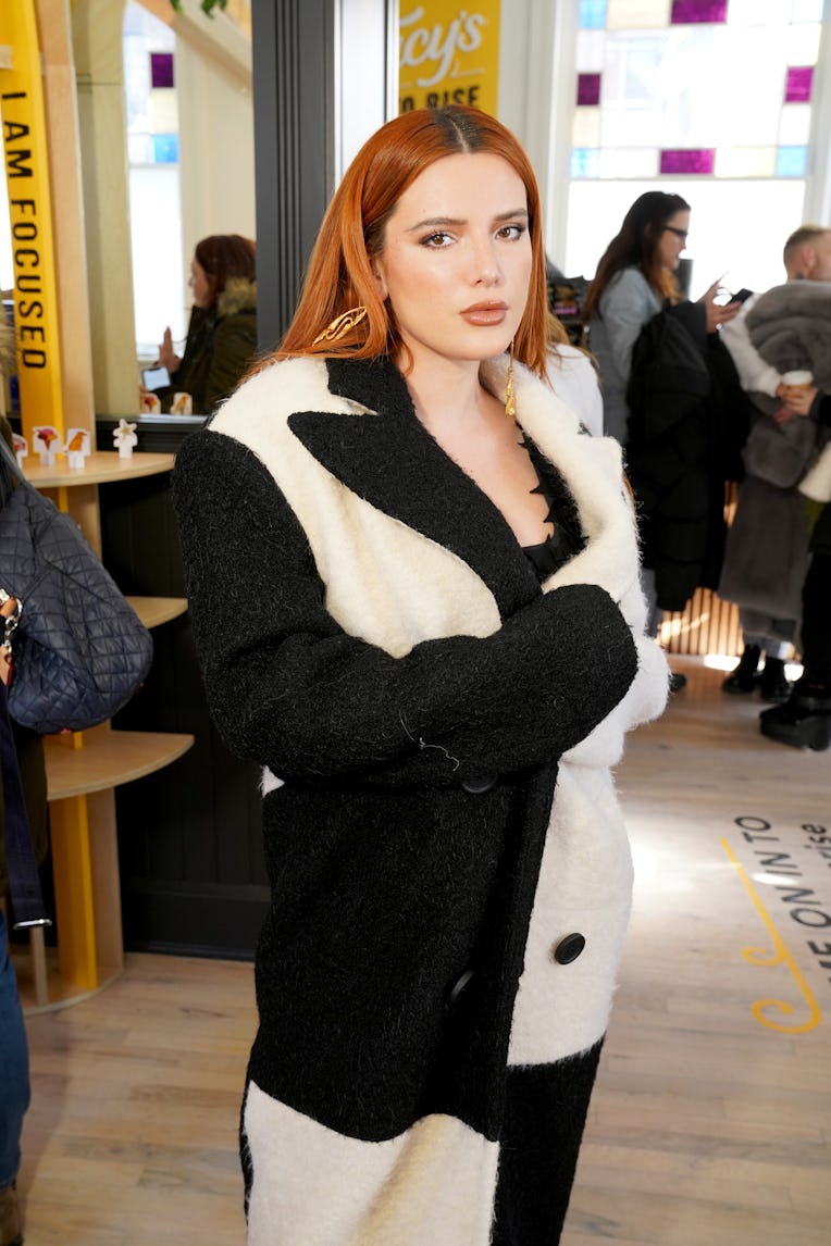 PARK CITY, UTAH - JANUARY 21: Bella Thorne attends Stacy’s Roots to Rise Market at the 2023 Sundance...