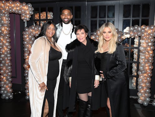 Khloé Kardashian wrote a touching Instagram tribute to Tristan Thompson’s mother Andrea. Photo by Je...