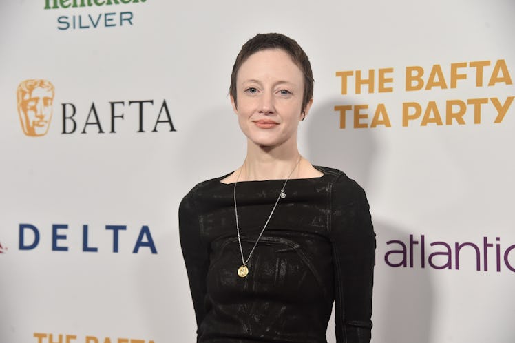 Andrea Riseborough attends The BAFTA Tea Party.