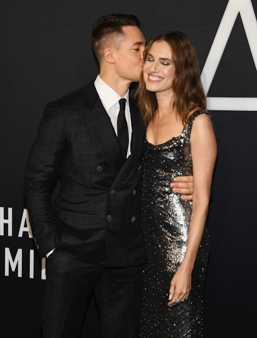 HOLLYWOOD, CALIFORNIA - DECEMBER 07: (L-R) Alexander Dreymon and Allison Williams attend Los Angeles…