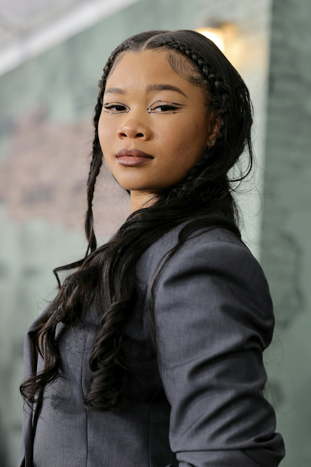 LOS ANGELES, CALIFORNIA - JANUARY 09: Storm Reid attends the Los Angeles Premiere of HBO's "The Last...