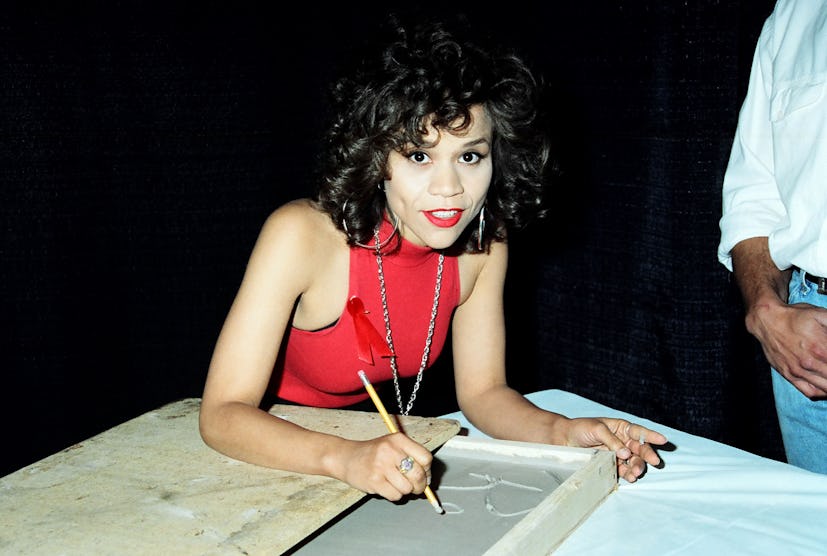 Rosie Perez during 1992 MTV Movie Awards at Culver Studios in Culver City, California, United States...
