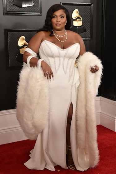 Lizzo attends the 62nd Annual Grammy Awards 