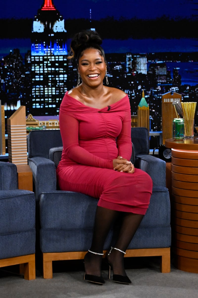 THE TONIGHT SHOW STARRING JIMMY FALLON -- Episode 1785 -- Pictured: Actress Keke Palmer during an in...