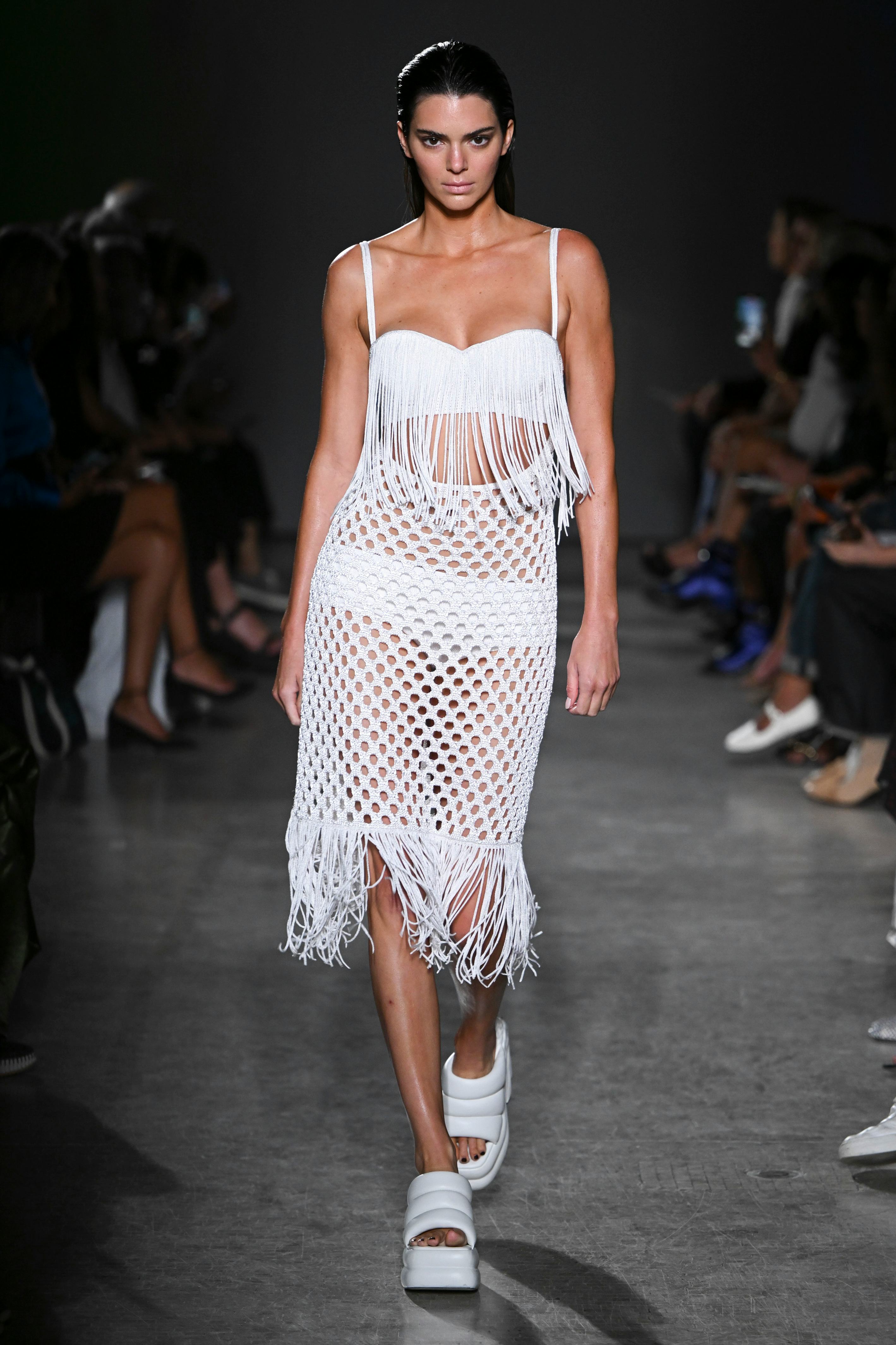 Kendall Jenner walks the runway during the Proenza Schouler Ready to Wear Spring/Summer 2023 fashion&hellip;