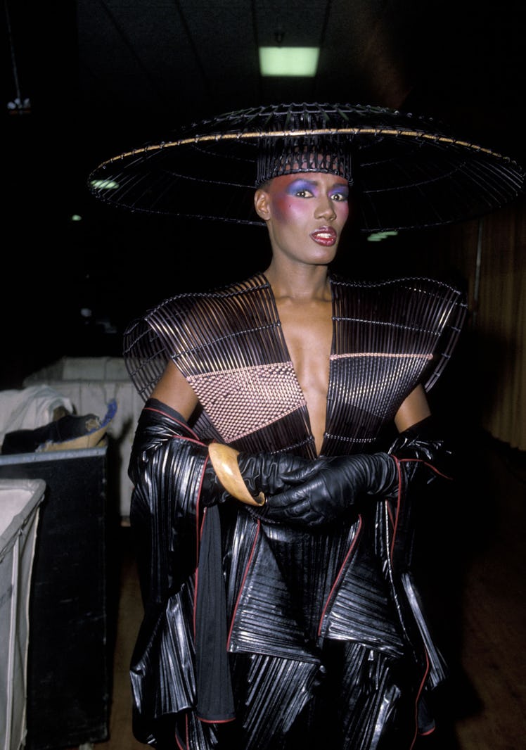 Grace Jones (Photo by Ron Galella/Ron Galella Collection via Getty Images)