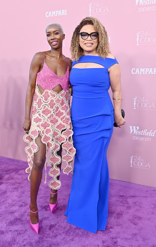 Derica Cole Washington and Ruth E. Carter attend the 24th Costume Designers Guild Awards