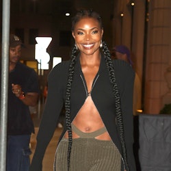 MILAN, ITALY - JUNE 18: Gabrielle Union is seen during Milan Fashion Week S/S 2023 on June 18, 2022 ...