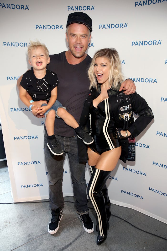 Josh Duhamel talks co-parenting with ex-wife Fergie.