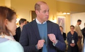 WINDSOR, ENGLAND - JANUARY 26: Prince William, Prince of Wales speaks to the Earthshot Prize 2022 fi...