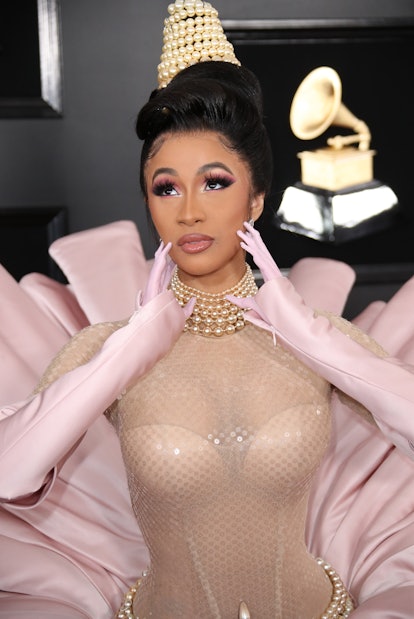 Cardi B attends the 61st Annual GRAMMY Awards