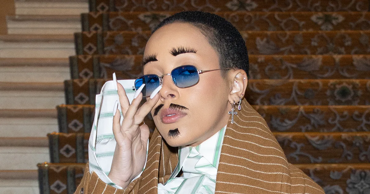 Cut-Out Bras, Eyelash Mustaches, & More Viral Fashion Moments From Paris Couture Week