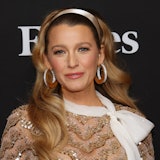NEW YORK, NEW YORK - SEPTEMBER 15: Blake Lively attends the 10th Annual Forbes Power Women's Summit ...