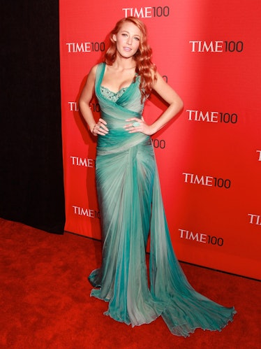 Actress Blake Lively attends the 2011 TIME 100 gala 