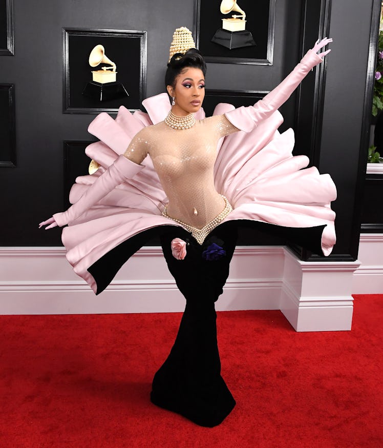Cardi B arrives at the 61st Annual GRAMMY Awards at Staples Center