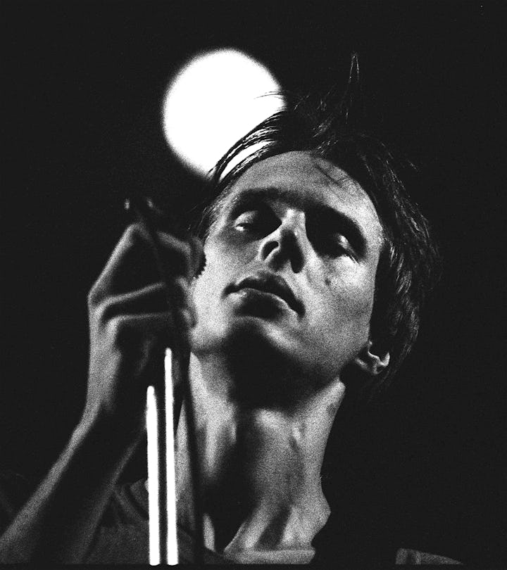UNITED KINGDOM - MAY 26: Photo of VERLAINE; ARTIST - TOM VERLAINE of TELEVISION, VENUE - MANCHESTER...