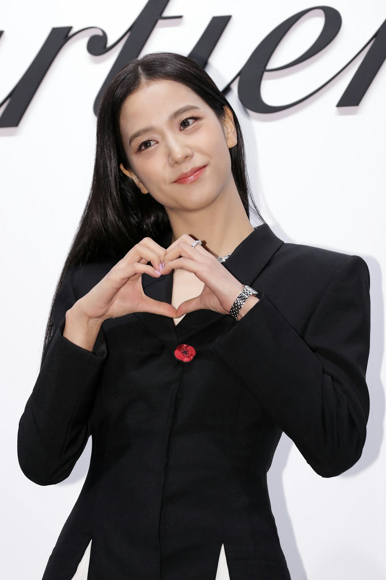 SEOUL, SOUTH KOREA - OCTOBER 06: Jisoo of South Korean girl group BLACKPINK attends a photocall for ...