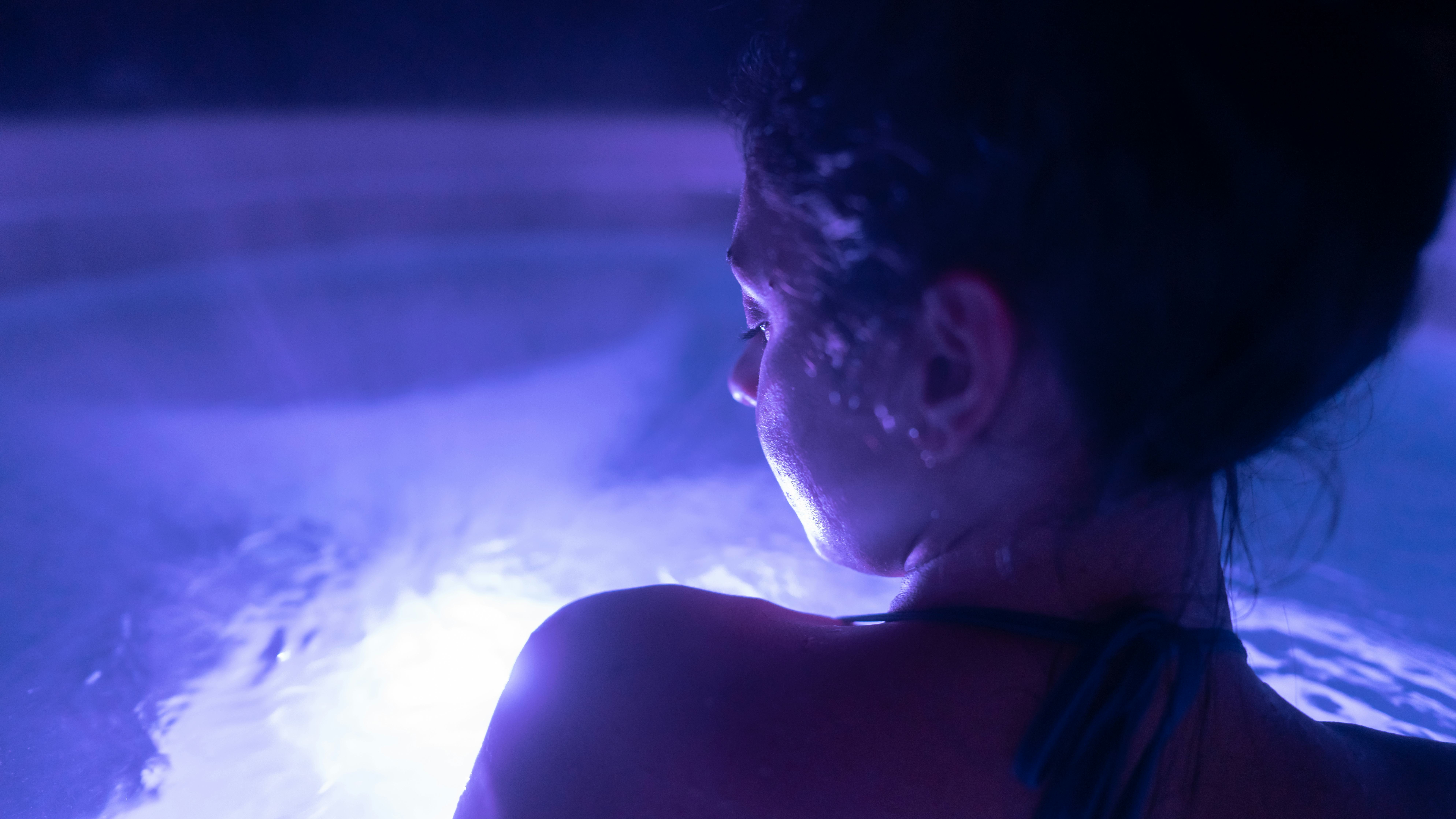 A night swim was one of my full moon rituals.