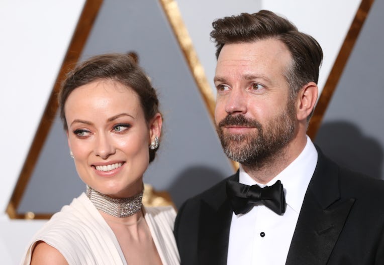 Olivia Wilde and Jason Sudeikis (Photo by Karl Walter/Deadline/Penske Media via Getty Images)