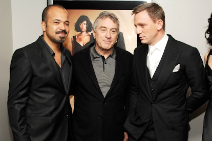 NEW YORK CITY, NY - NOVEMBER 11: (L-R) Jeffrey Wright, Robert De Niro and Daniel Craig attend TRIBEC...
