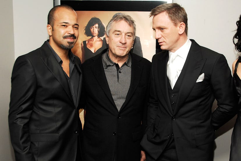 NEW YORK CITY, NY - NOVEMBER 11: (L-R) Jeffrey Wright, Robert De Niro and Daniel Craig attend TRIBEC...