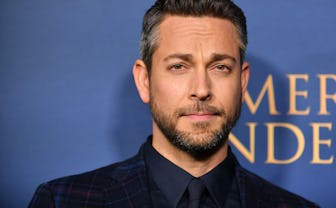 HOLLYWOOD, CALIFORNIA - DECEMBER 15: Zachary Levi attends the Los Angeles premiere of Lionsgate's "A...