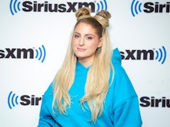 Meghan Trainor shared her second pregnancy news on Instagram. 	