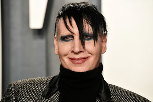 BEVERLY HILLS, CALIFORNIA - FEBRUARY 09: Marilyn Manson attends the 2020 Vanity Fair Oscar Party hos...