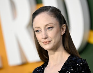 LONDON, ENGLAND - SEPTEMBER 21: Andrea Riseborough attends the European Premiere of 20th Century S...