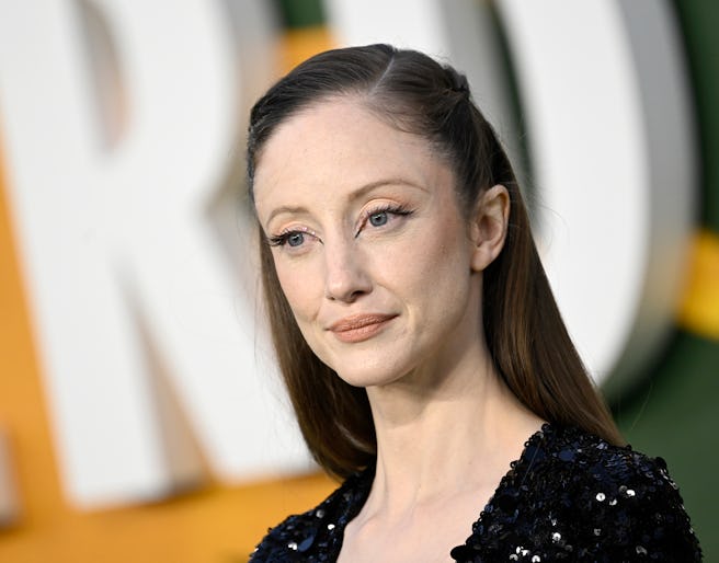 LONDON, ENGLAND - SEPTEMBER 21:  Andrea Riseborough  attends the European Premiere of 20th Century S...