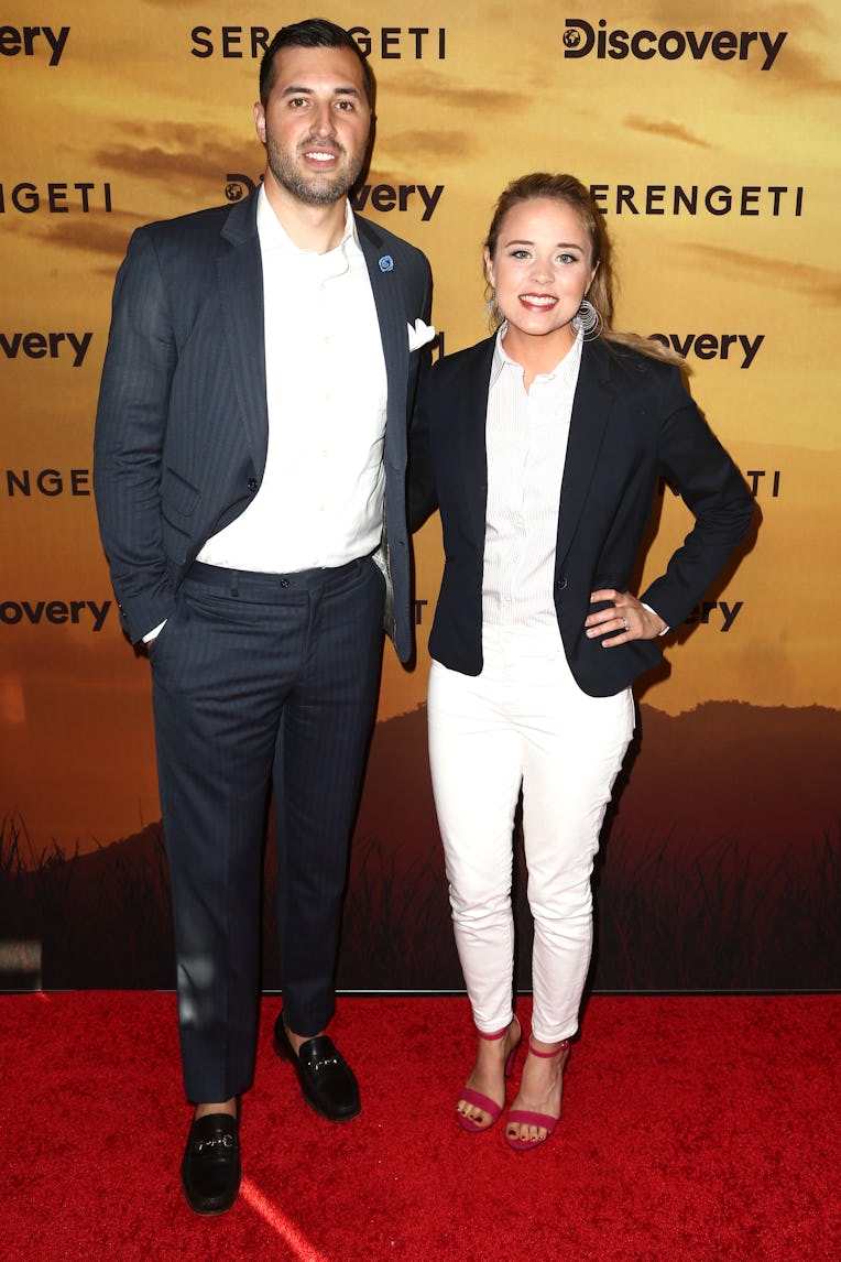 BEVERLY HILLS, CALIFORNIA - JULY 23: Jeremy Vuolo and Jinger Duggar Vuolo attend the Los Angeles Sp...
