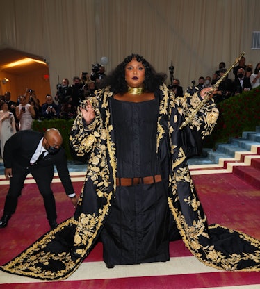 Lizzo attends The 2022 Met Gala Celebrating "In America: An Anthology of Fashion" 