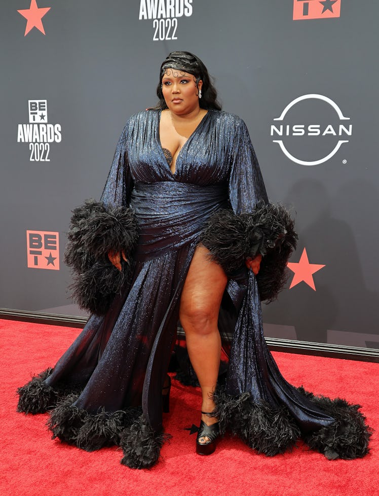 Lizzo attends the 2022 BET Awards 
