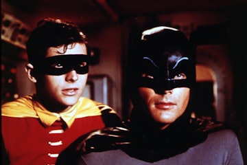 Kino. Batman hält die Welt in Atem, (BATMAN) USA, 1966 Regie: Leslie H. Martinson BURT WARD, ADAM WE...