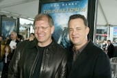 HOLLYWOOD - NOVEMBER 7: Director/producer Robert Zemeckis and actor Tom Hanks arrive at the premier...