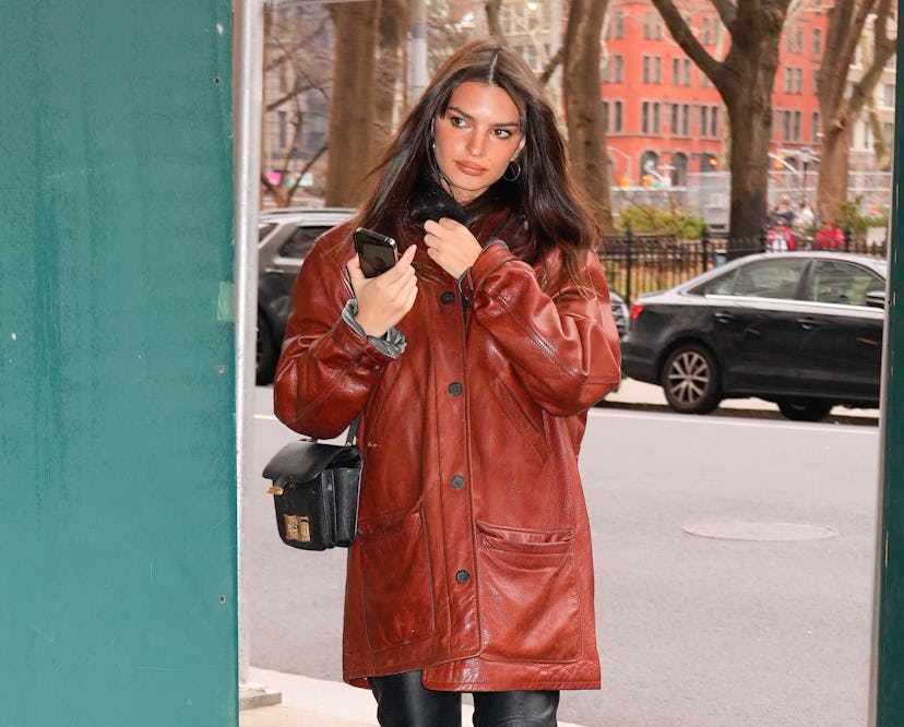 Emily Ratajkowski is seen on January 17, 2023