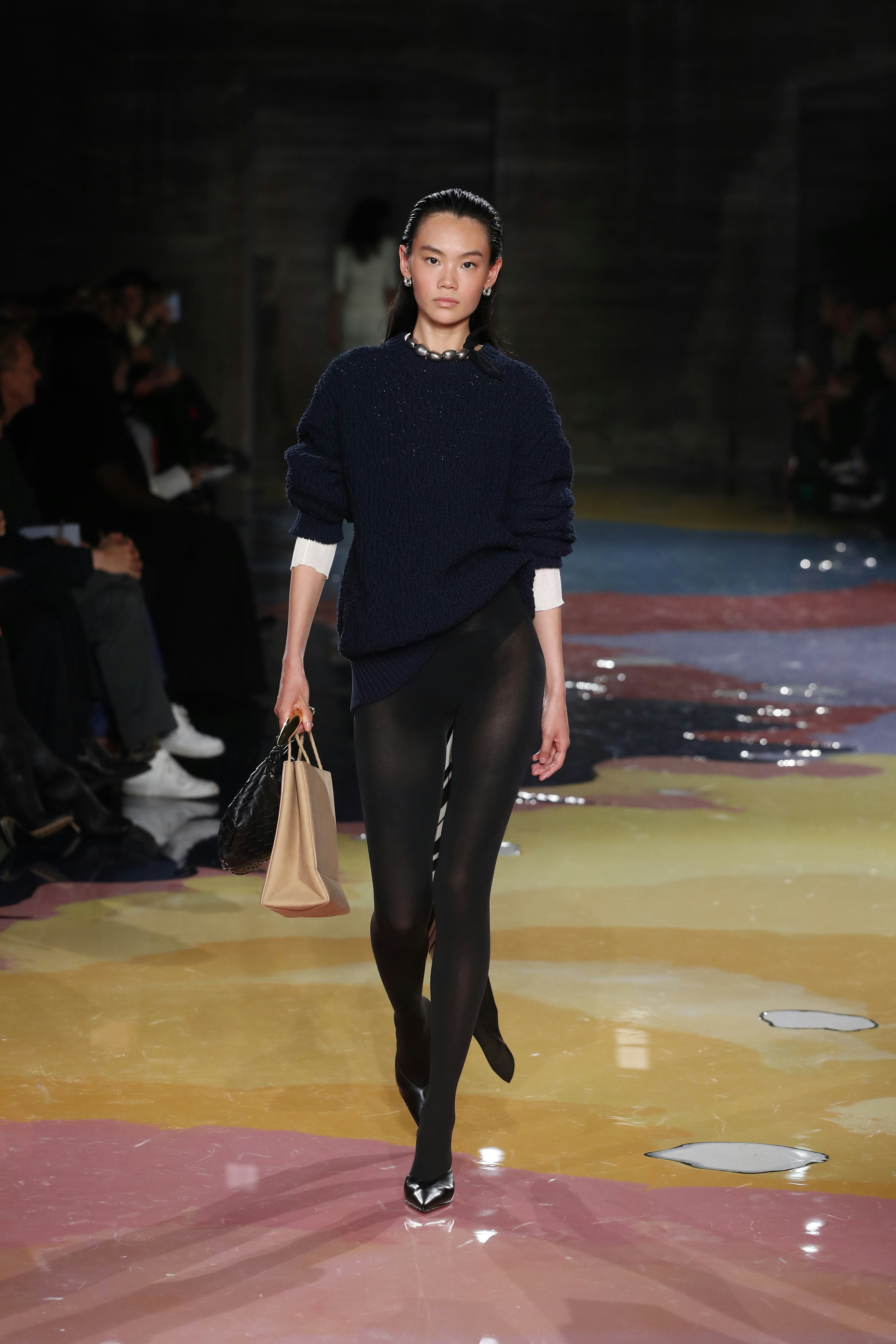 Runway at Bottega Veneta RTW Spring Summer 2023 on September 24, in Milan (Photo by Aitor Rosas Sune&hellip;