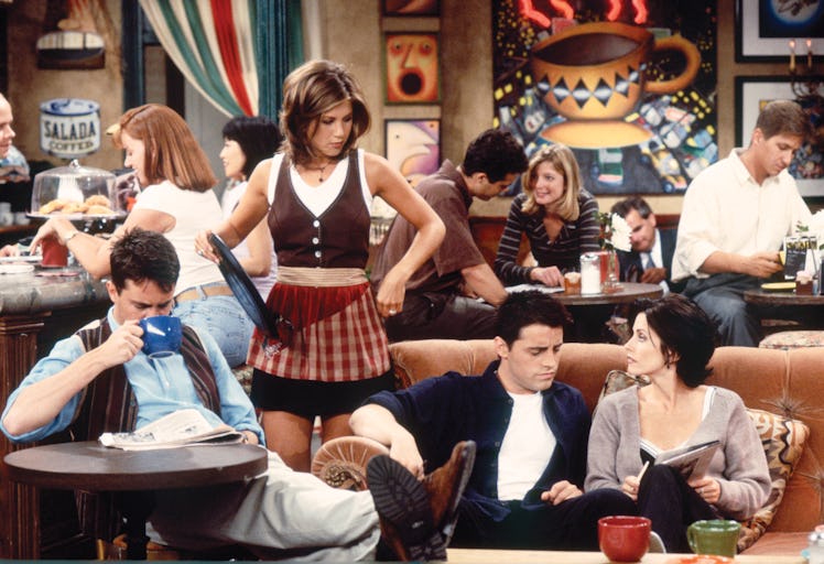 Characters from 'Friends' TV show, which is what Homesick's Central Perk candle is inspired by.